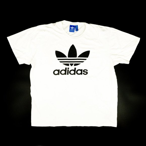 adidas Other - Adidas Men's Shirt Trefoil Logo Crew Neck White XL